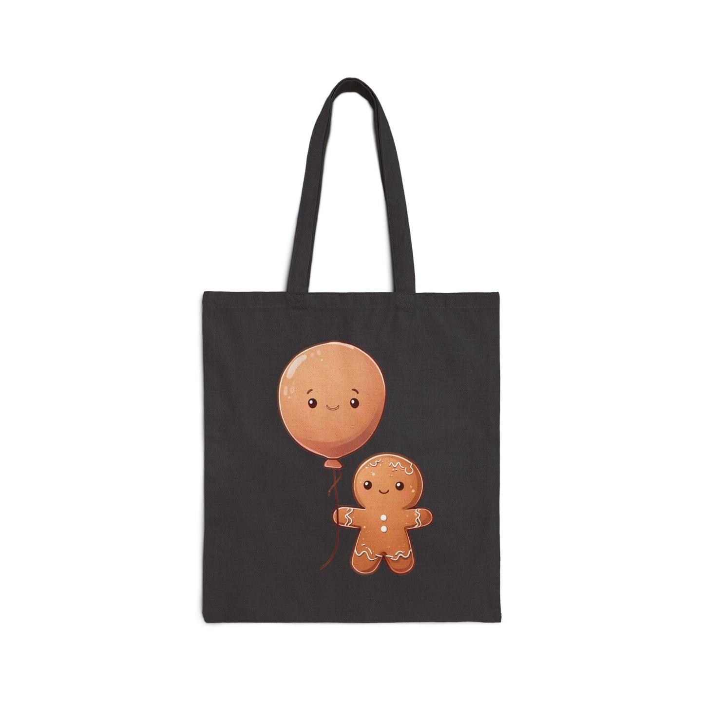 Gingerbread Christmas Canvas Tote Bag